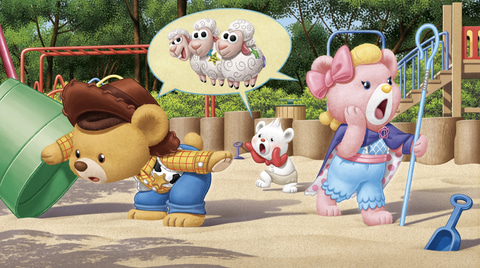 ウッディが熊のぬいぐるみに。ディズニーストア、「トイ・ストーリー