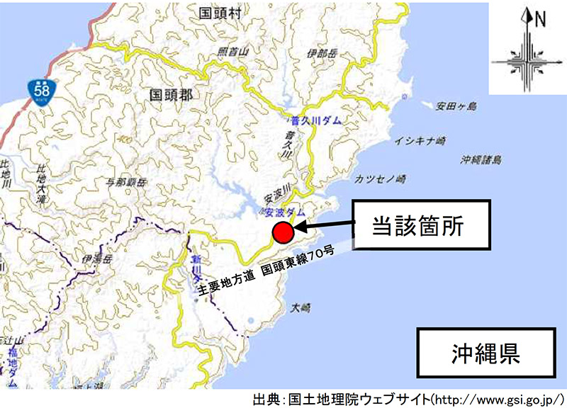 位置図（国土交通省資料より）