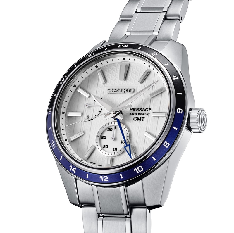 ゼロハリバートンの「ダブルリブ」デザインをダイヤル上に再現