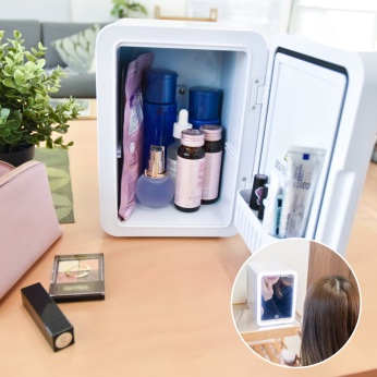 化粧水やパックを冷やしたりオーガニックコスメなどを冷蔵で保管したりできる