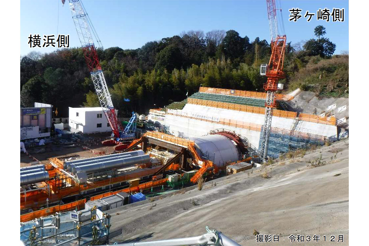 圏央道 横浜湘南道路のトンネル工事において、シールドマシン2号機による掘進を開始する