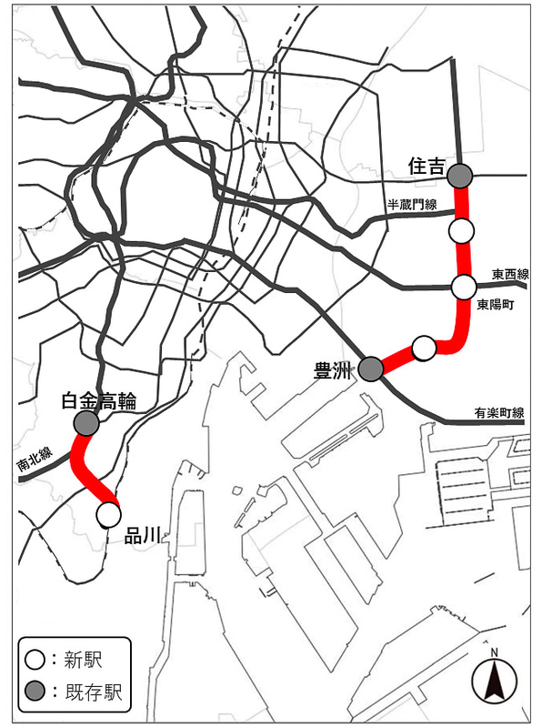 東京メトロ、有楽町線と南北線の延伸