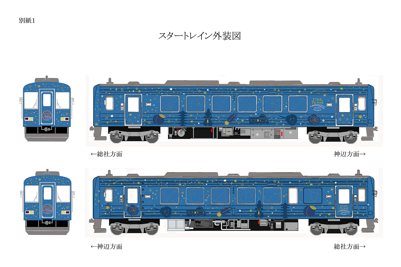 「スタートレイン」外装