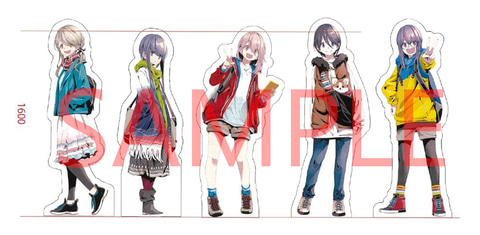 ゆるキャン△と大井川鐡道がコラボ。あfろ描き下ろしフリー