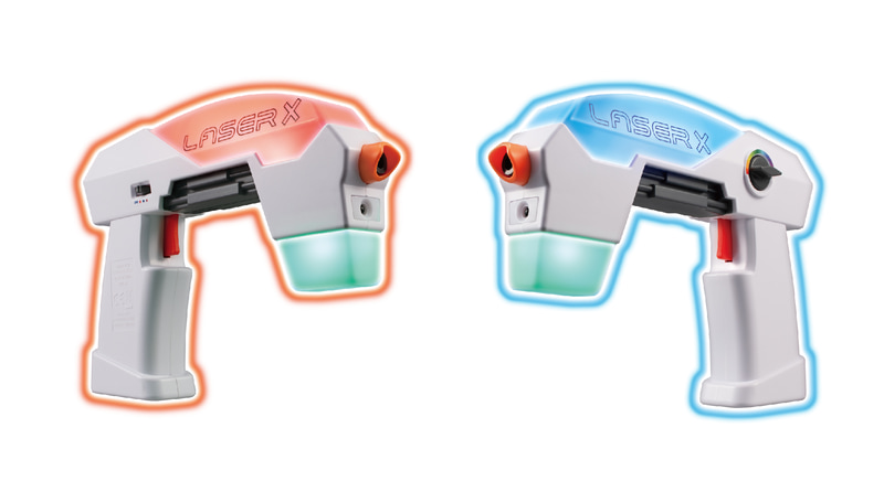 「レーザークロスシューティング コンパクトカラースパークセット」を2月上旬に発売
