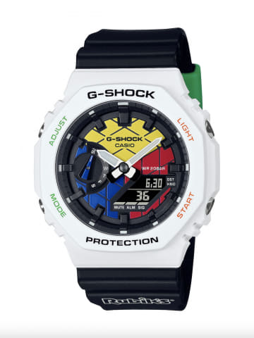 ルービックキューブとコラボしたG-SHOCK！ GAE-2100をベースに6面体の