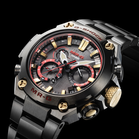 gショックmrg赤備え初代 G-SHOCK MR-G 通称「赤備え」MRG-G1000B-1A4JR ｜ oomiya 心斎橋