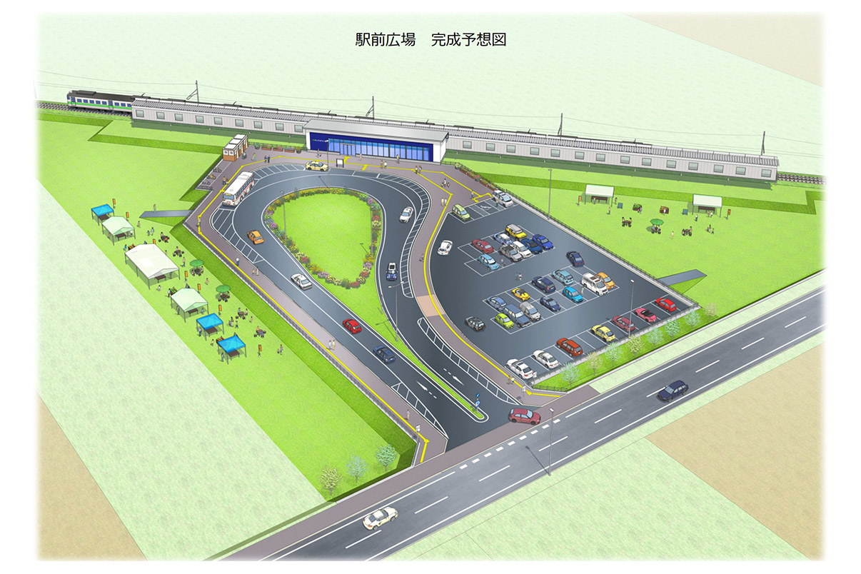 駅前広場イメージ