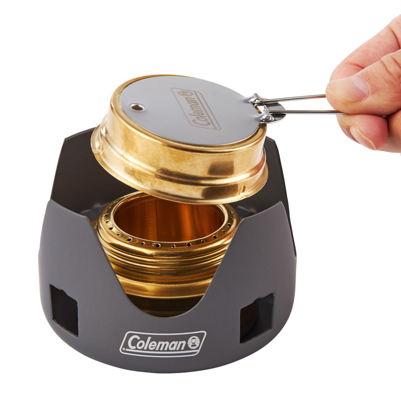 ハンドルを使用して火力調整＆消化