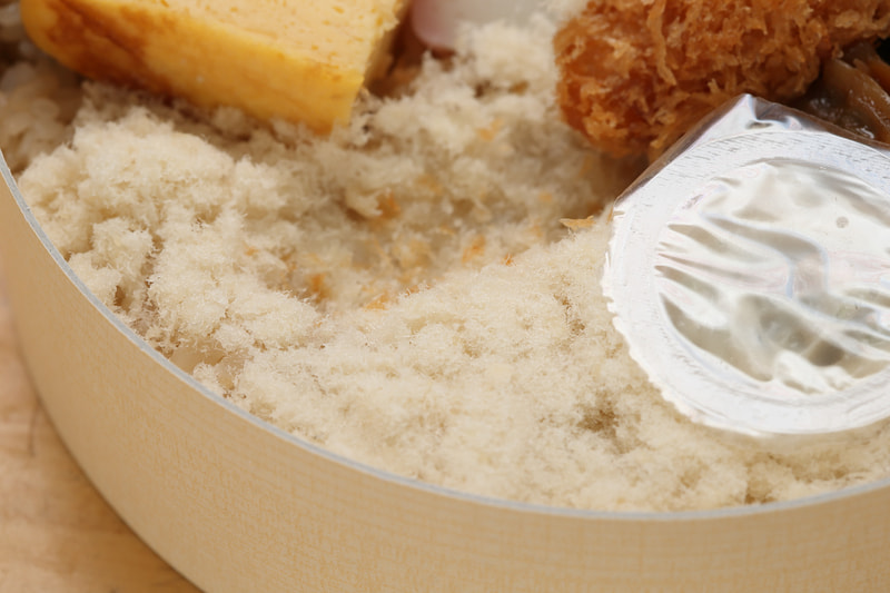 鯛おぼろは甘めい味付け