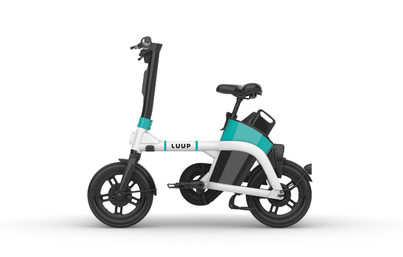 開発中の小型電動アシスト自転車