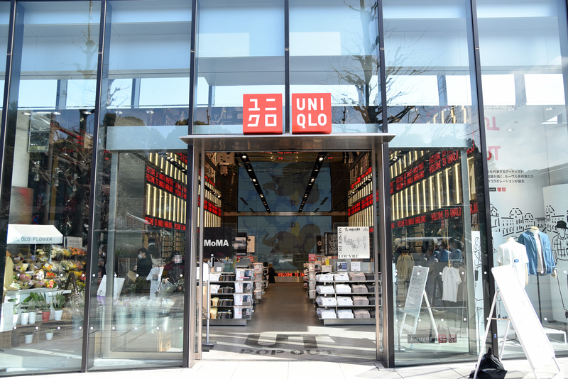 JR原宿駅から徒歩すぐの「ユニクロ原宿店」