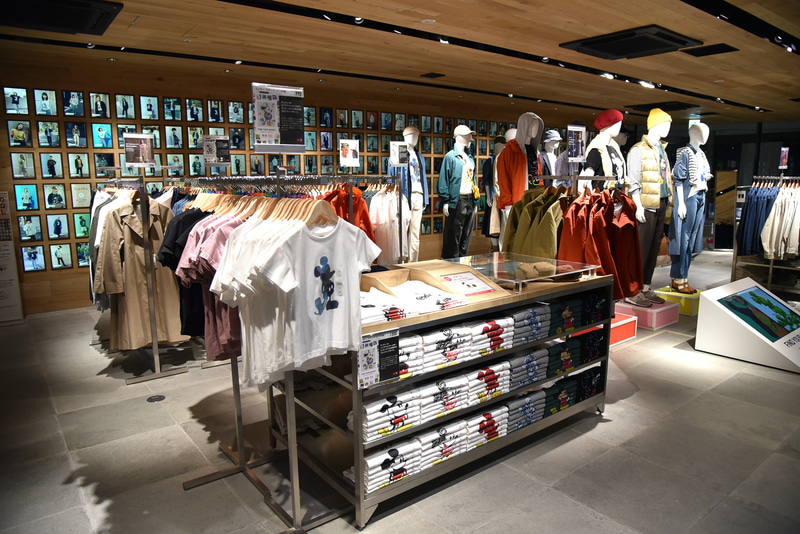 ポップアップストア店内の様子
