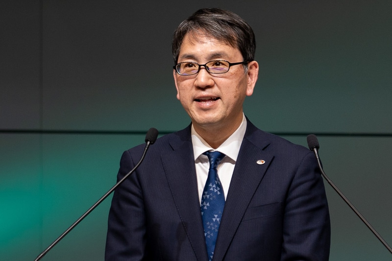 「本プロジェクトの舞台として弊社のSA/PAを活用してもらえることを光栄に思う」という中日本エクシス株式会社 代表取締役社長 三宅広通氏