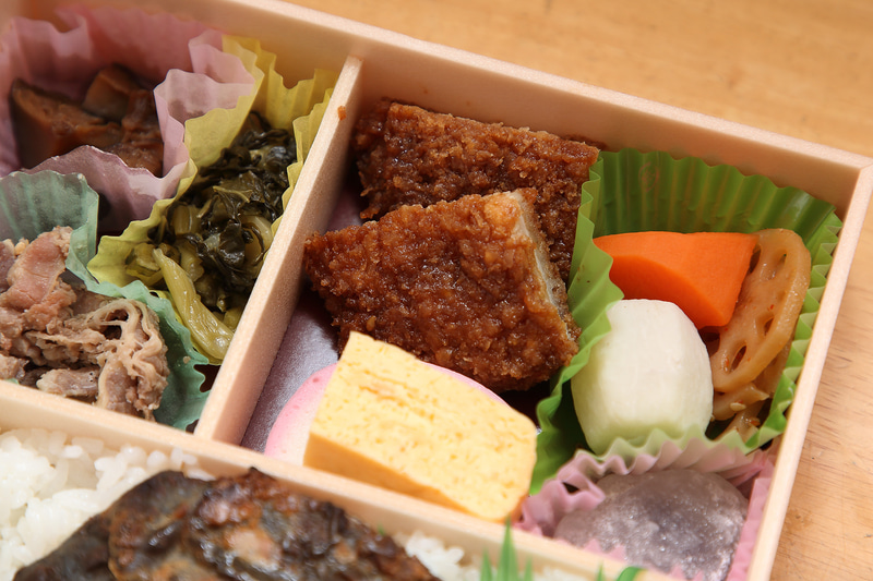 濃い味と淡い味がバランスよく入ったおかず