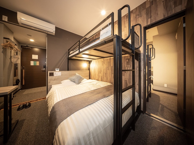 最大6名まで宿泊可能なファミリーコネクトルーム