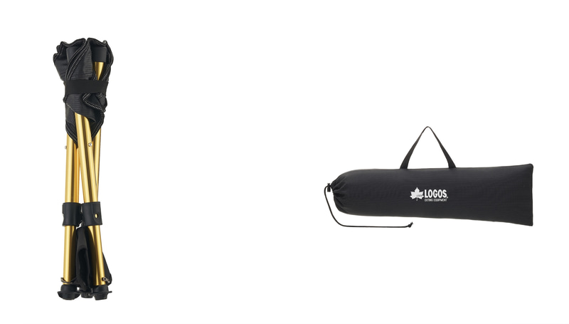 折りたたむと直径10cmになる