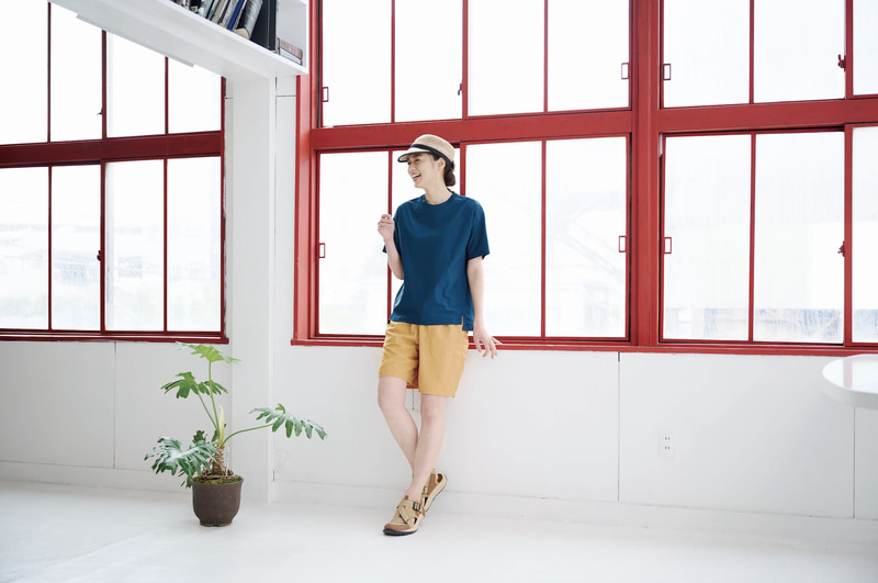 新製品のキャンプギアや親子コーデな可能なジュニア製品、レディーススーツなどを取り揃える