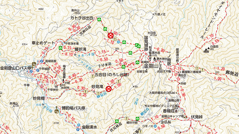 山と渓谷社は「ヤマタイム」に金剛山地や比良山地を追加した