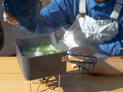 DOD、四角形状で大型・深型の鍋「シカクッカー」 - トラベル Watch