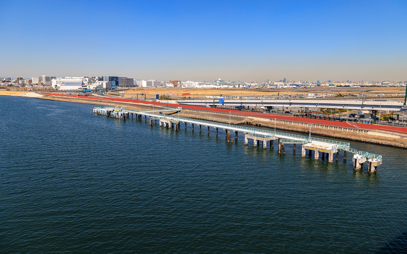 羽田空港船着場も至近