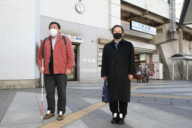 アドバイザーとして実証実験に参加した小林崇氏（左）と波形明氏（右）