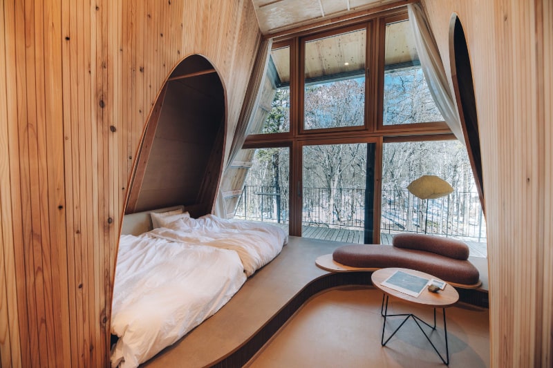 山中湖 1stの「SANU CABIN」