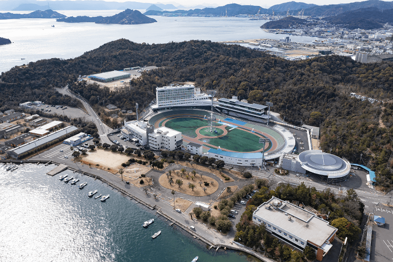 玉野競輪場がグランドオープンする