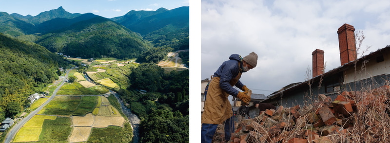 宮崎県矢筈岳でのマルチピッチクライミング