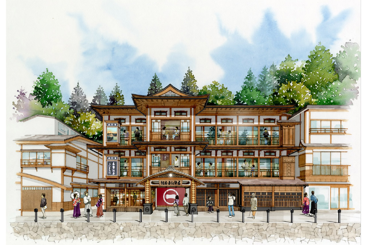 銀山温泉 本館古勢起屋が7月1日にオープン