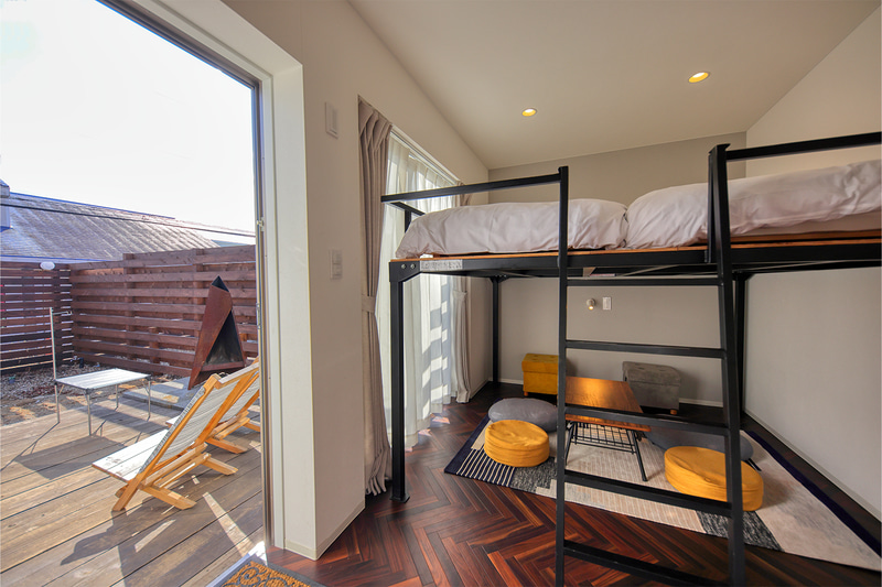 仕様が異なる5タイプの客室を用意する