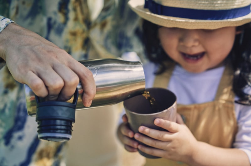 保冷保温効果が高いステンレス真空ボトル