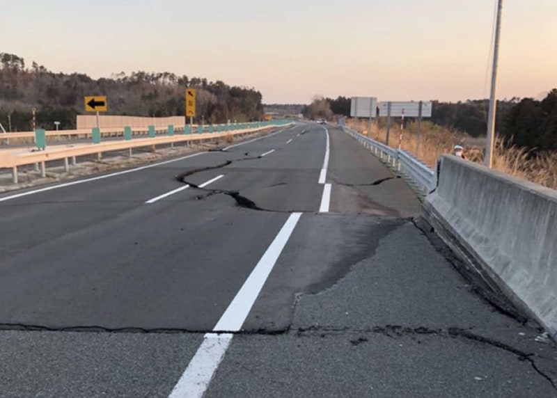 常磐道（上下線）新地IC～山元IC