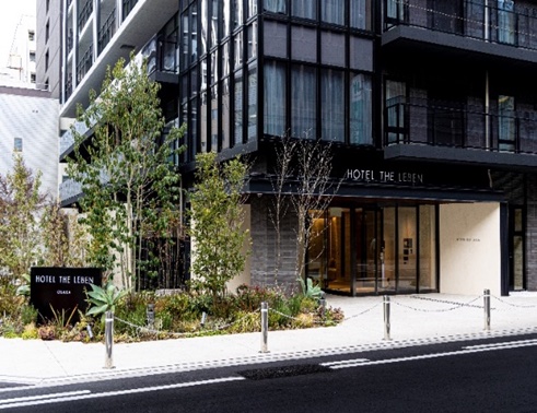 タカラレーベンは「HOTEL THE LEBEN OSAKA」を3月24日に開業する