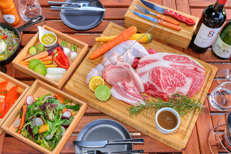 グランピングBBQ