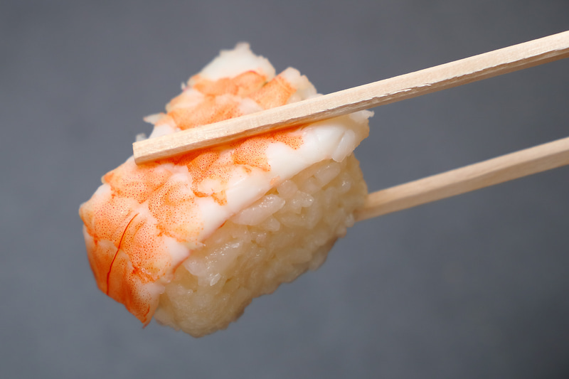 海老の押し寿司