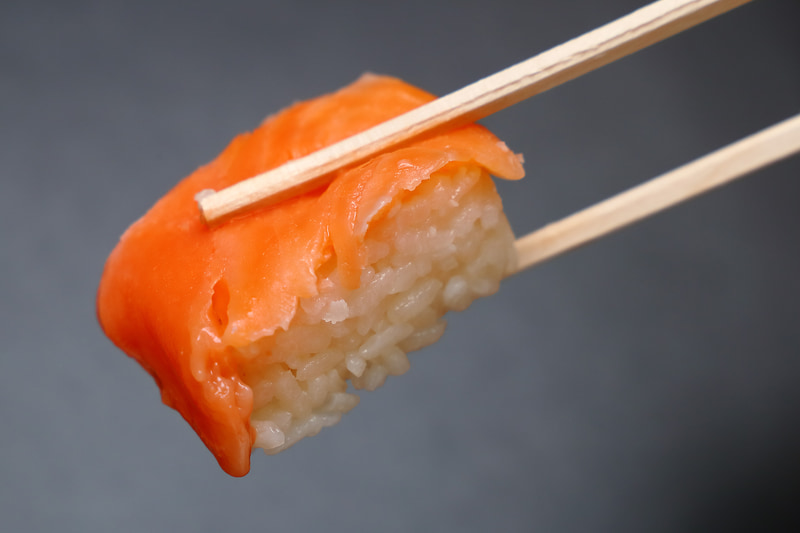 サーモンの押し寿司