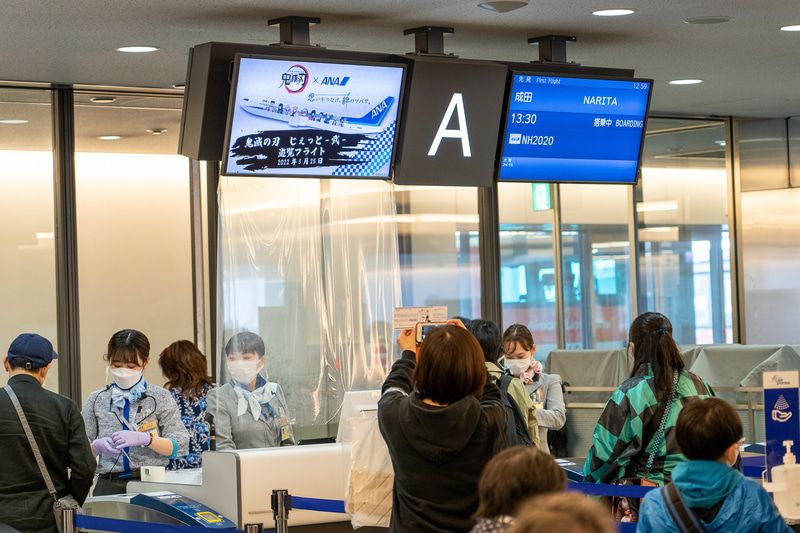 キャラクターの衣装を着たファンの姿もあった