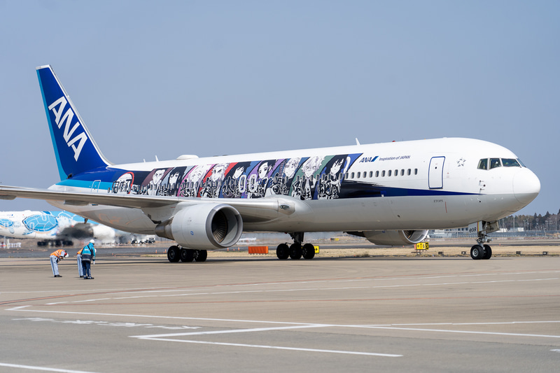 遊覧フライトに向かう「『鬼滅の刃』じぇっと -弐-」