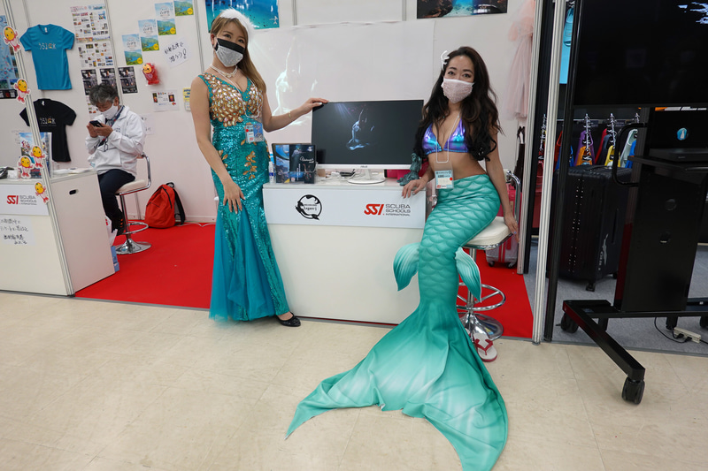 マーメイドスイムを教えるスクール