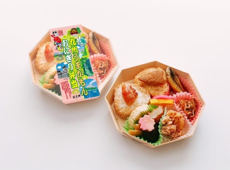 九州うまかもおむすび弁当（1080円）