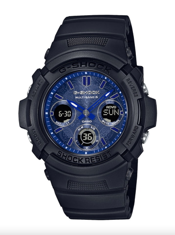G-SHOCK、ペイズリー柄をあしらった「BLUE PAISLEY」シリーズ