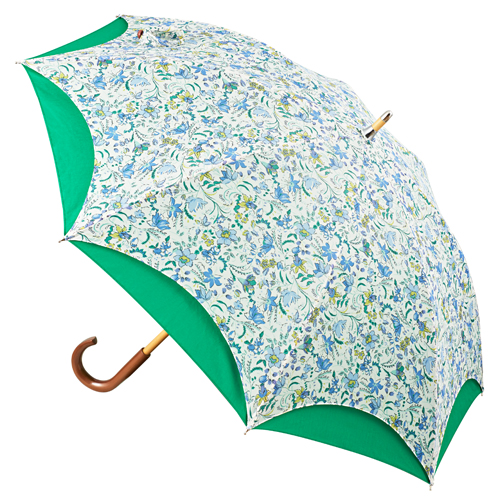 傘の内側にも生地を張った二重のデザインが特徴