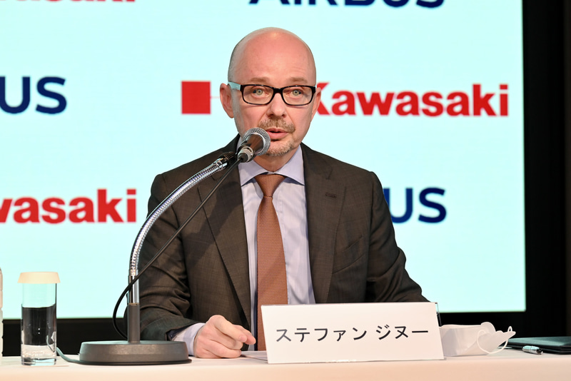 エアバス ノースアジア地域代表兼エアバス・ジャパン株式会社代 代表取締役社長 ステファン・ジヌー氏