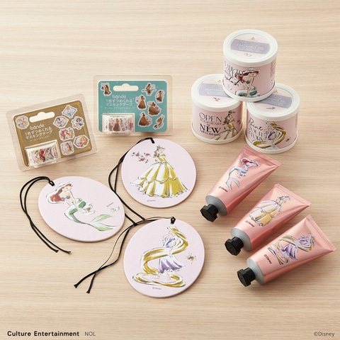 ディズニープリンセスのTカード、特別企画、グッズを展開。大丸東京店