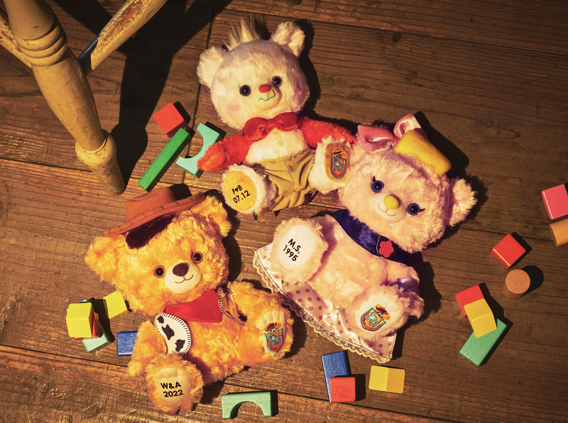 オーダーメイドシリーズD-Madeの名入れぬいぐるみ