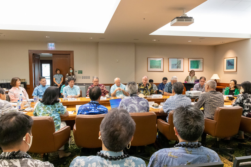 ミーティングの後半では今後に向けて多くの意見交換が行なわれた