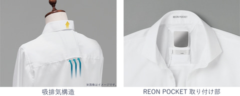 ソニー、着るとひんやりするサーモデバイス専用のビジネスシャツ