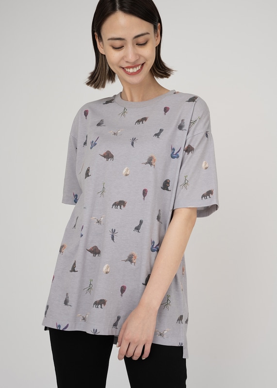 Tシャツ「魔法動物 パターン」