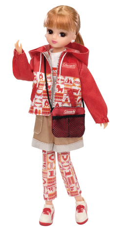 タカラトミー×コールマン、リカちゃんのテントなどキャンプギアセット